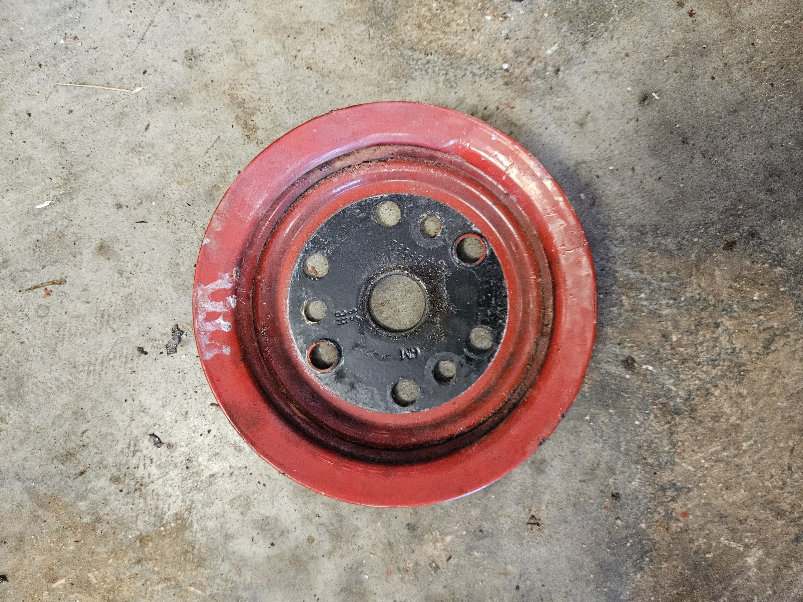 Poulie vilebrequin AQ205 Volvo Penta