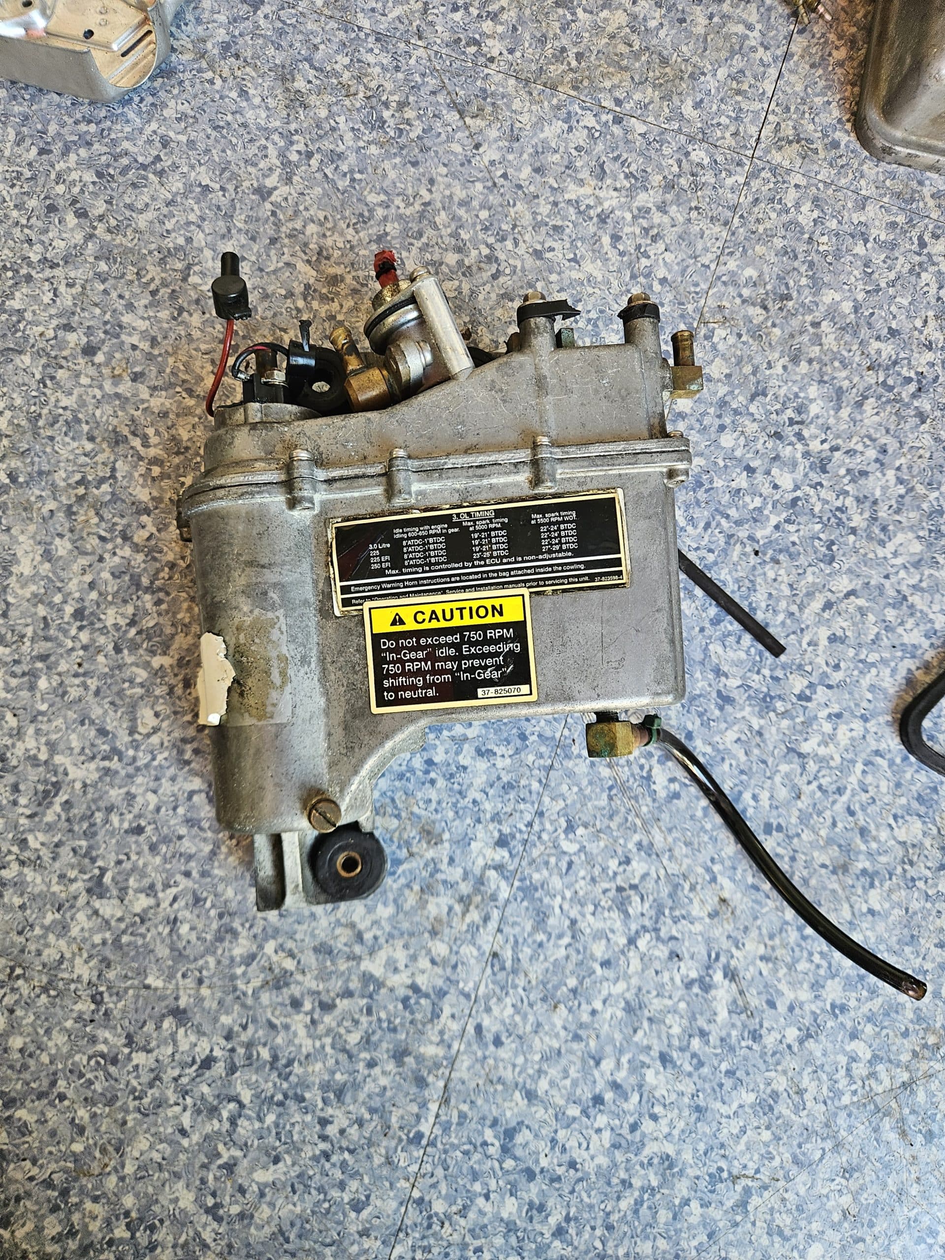 Pompe essence VST Mercury EFI 225 complet