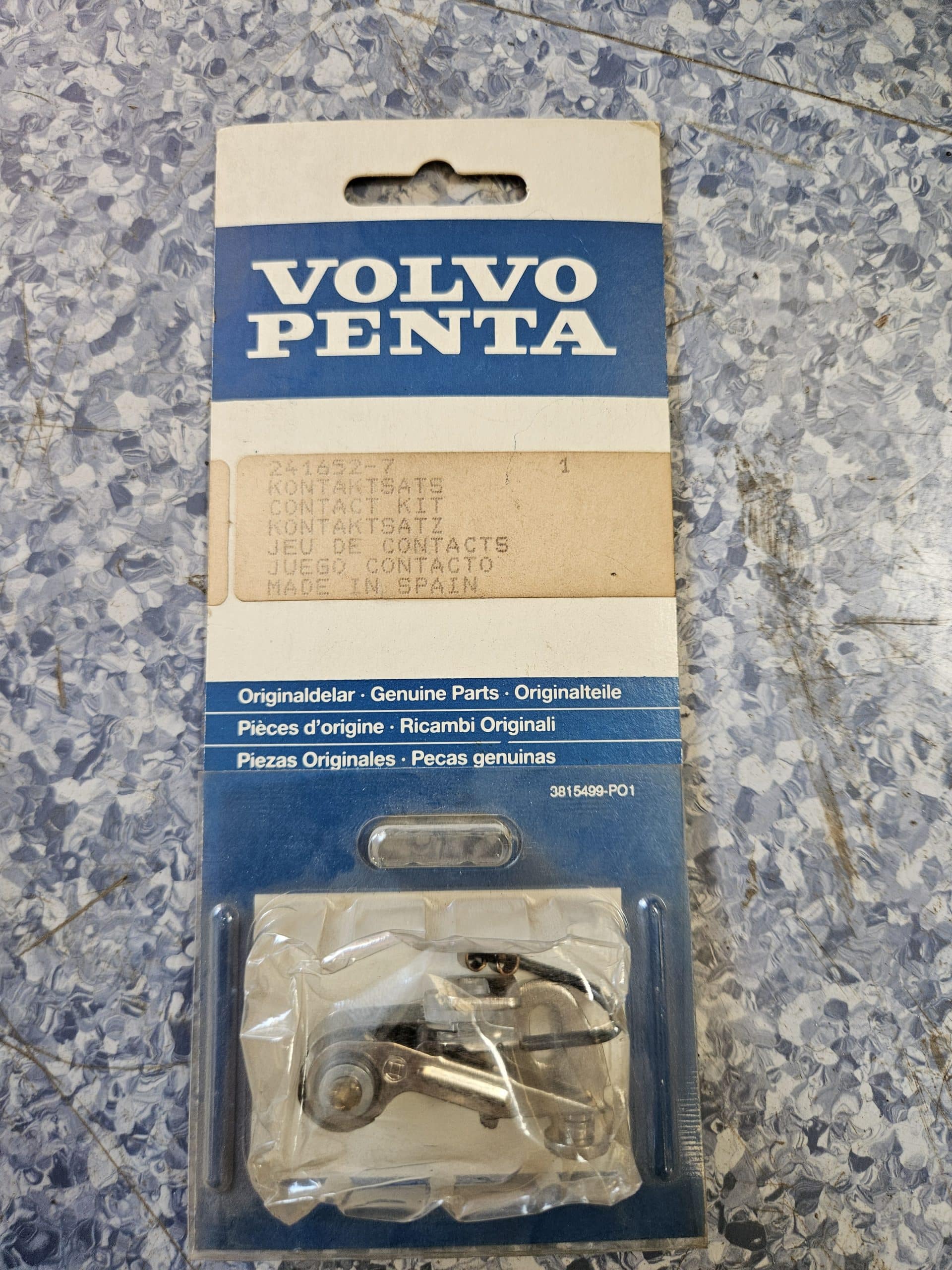 Jeu de contacts d’allumage OEM Volvo Penta 241692‑7