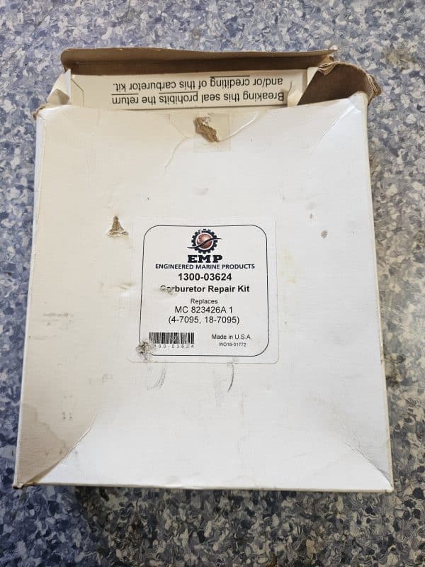 Kit réparation carburateur 4‑barrel EMP 1300‑03624