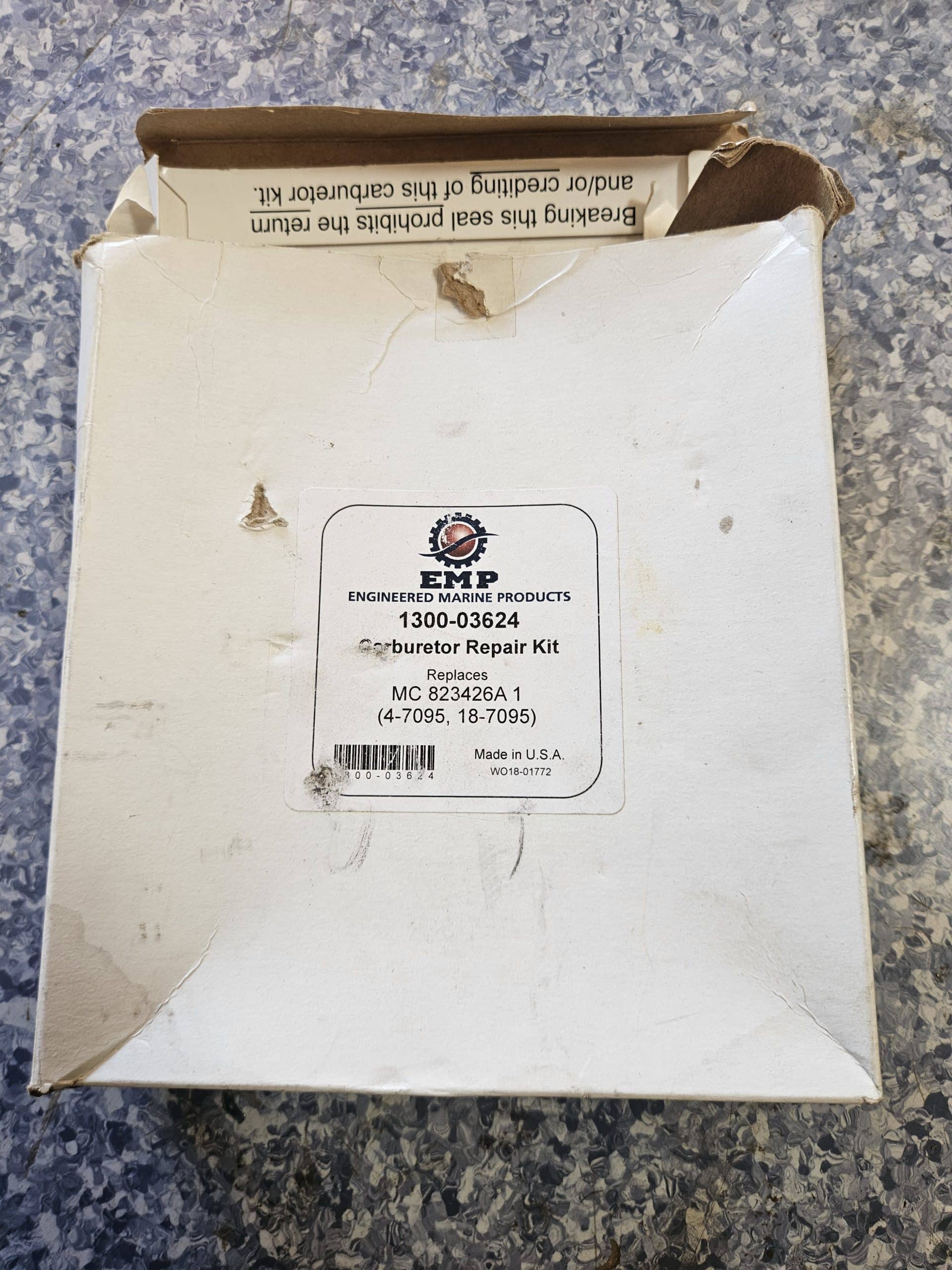 Kit réparation carburateur 4‑barrel EMP 1300‑03624