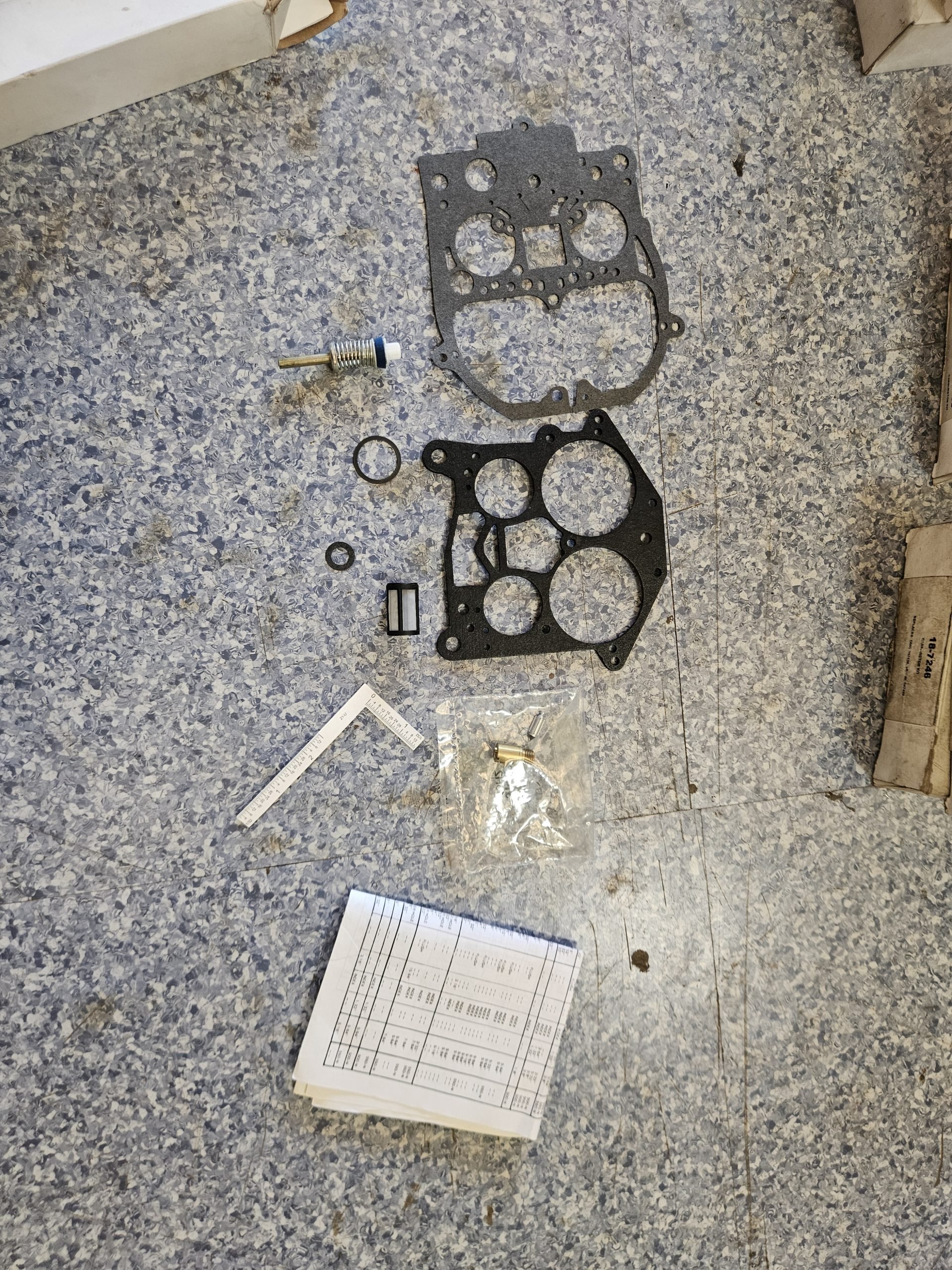 Kit réparation carburateur 4‑barrel EMP 1300‑03624