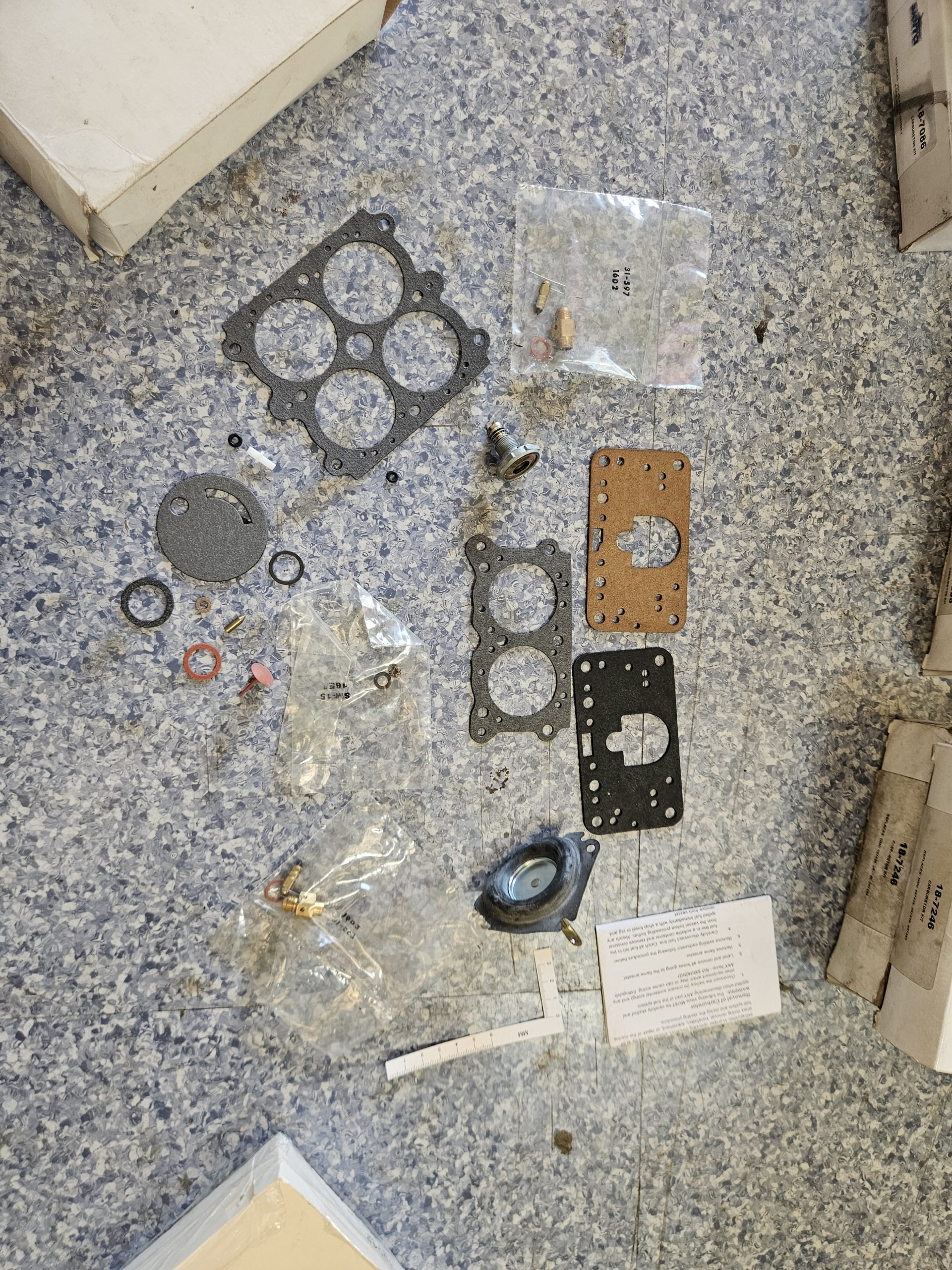 Kit carburateur Holley 4BBL Sierra 18‑7242