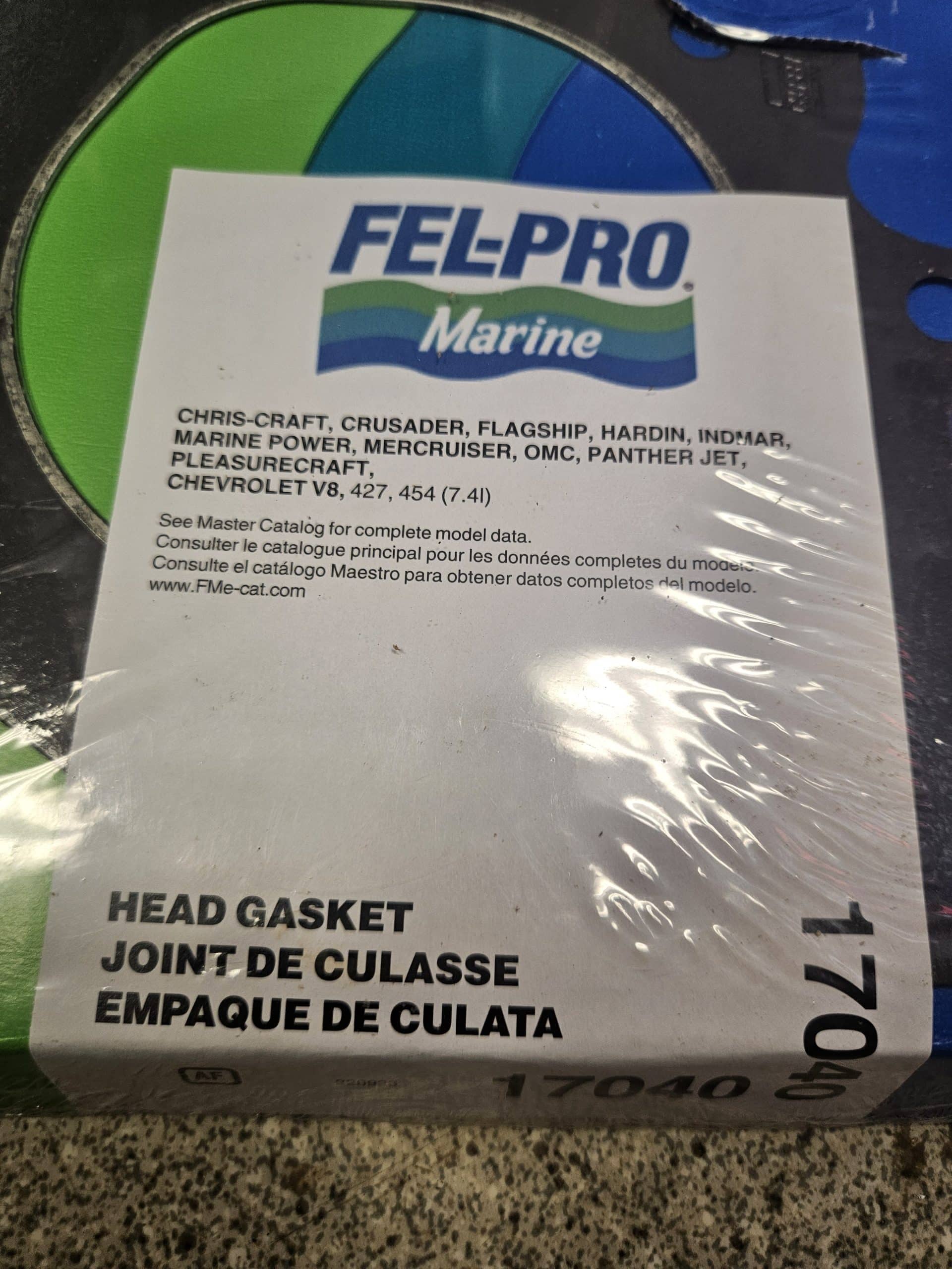 Joint de culasse – Fel‑Pro Marine 17040