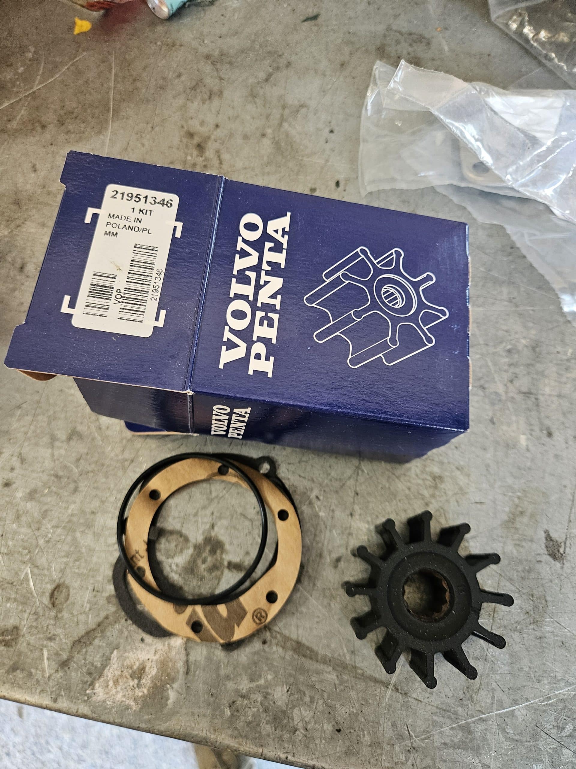 Kit turbine Volvo Penta 21951346