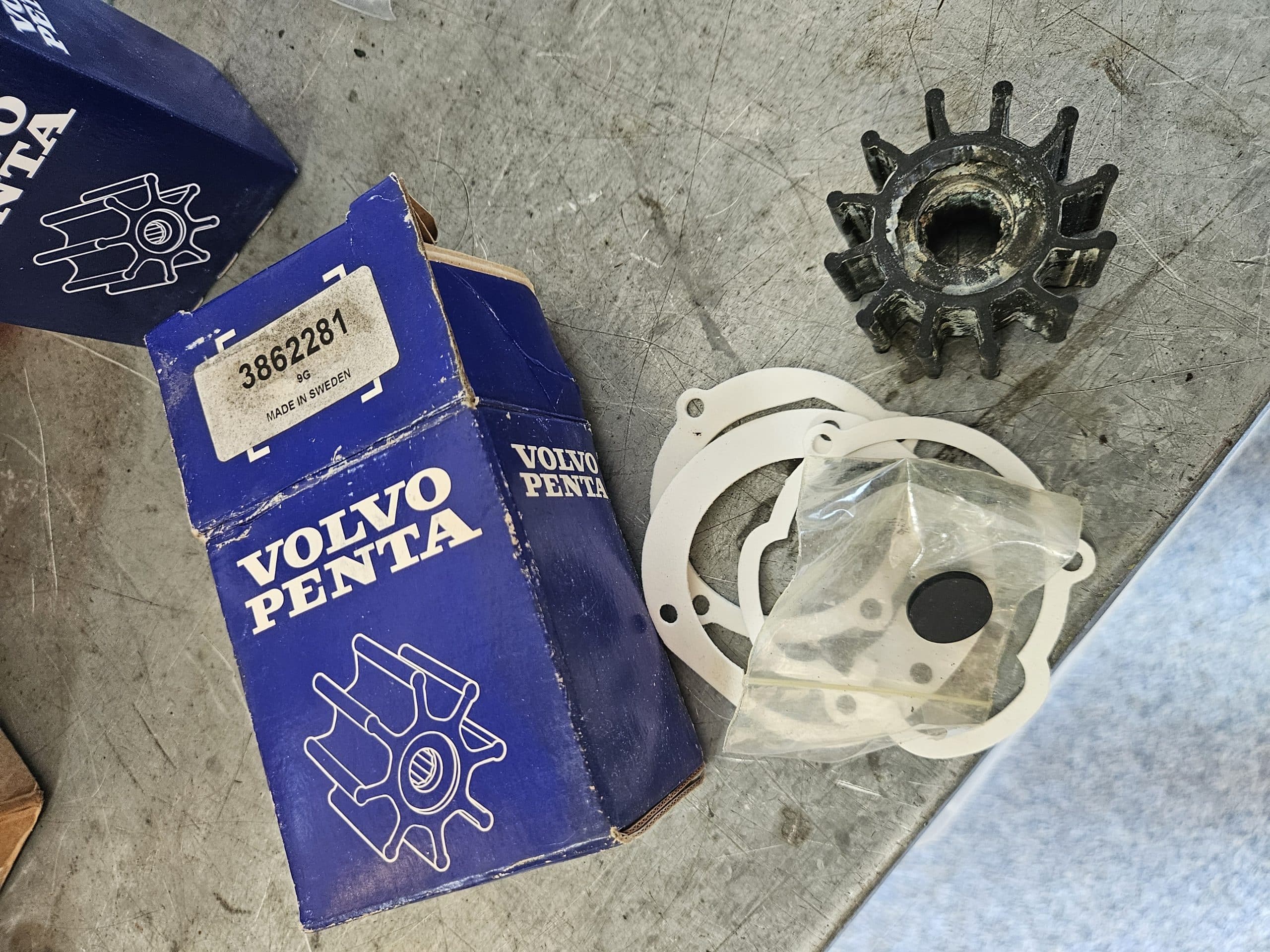 kit turbine de pompe à eau 3862281
