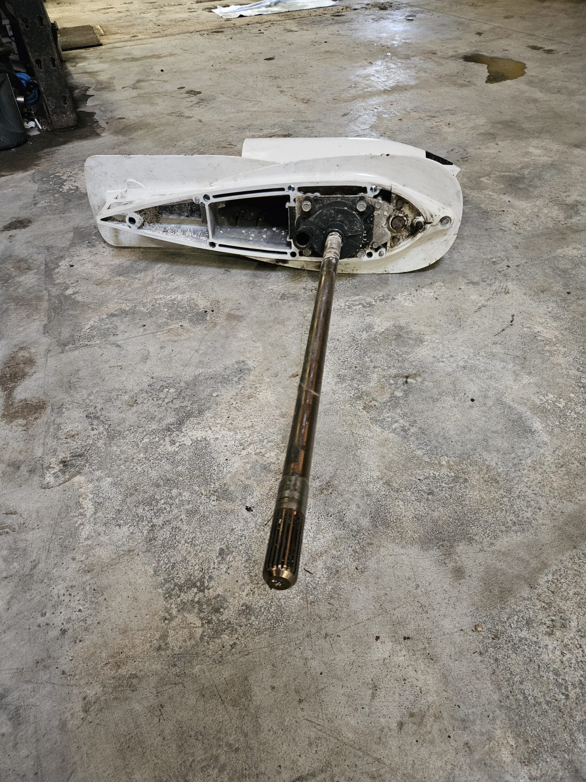 Embase Suzuki DF250 arbre long