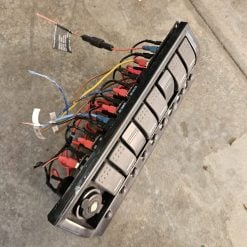 Tableau 8 interrupteurs marins avec prise 12V