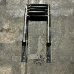 Échelle inox 5 marches repliable 140 cm bateau