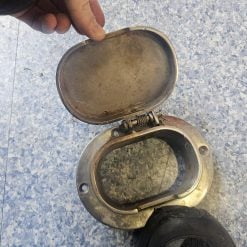 Passage de chaîne inox 14x11 cm d’occasion