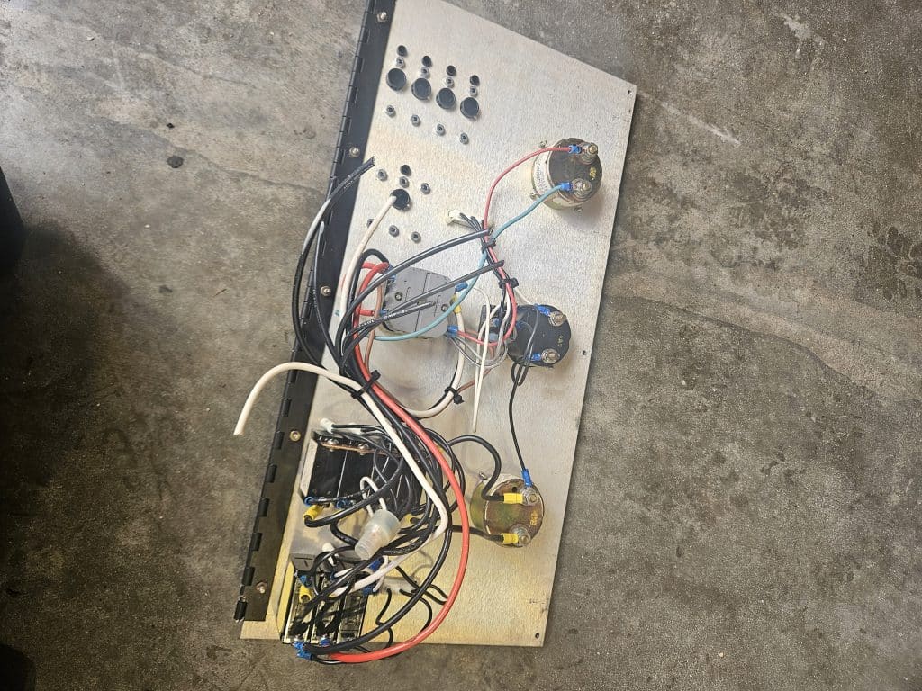 Tableau électrique AC Power avec interrupteur quai