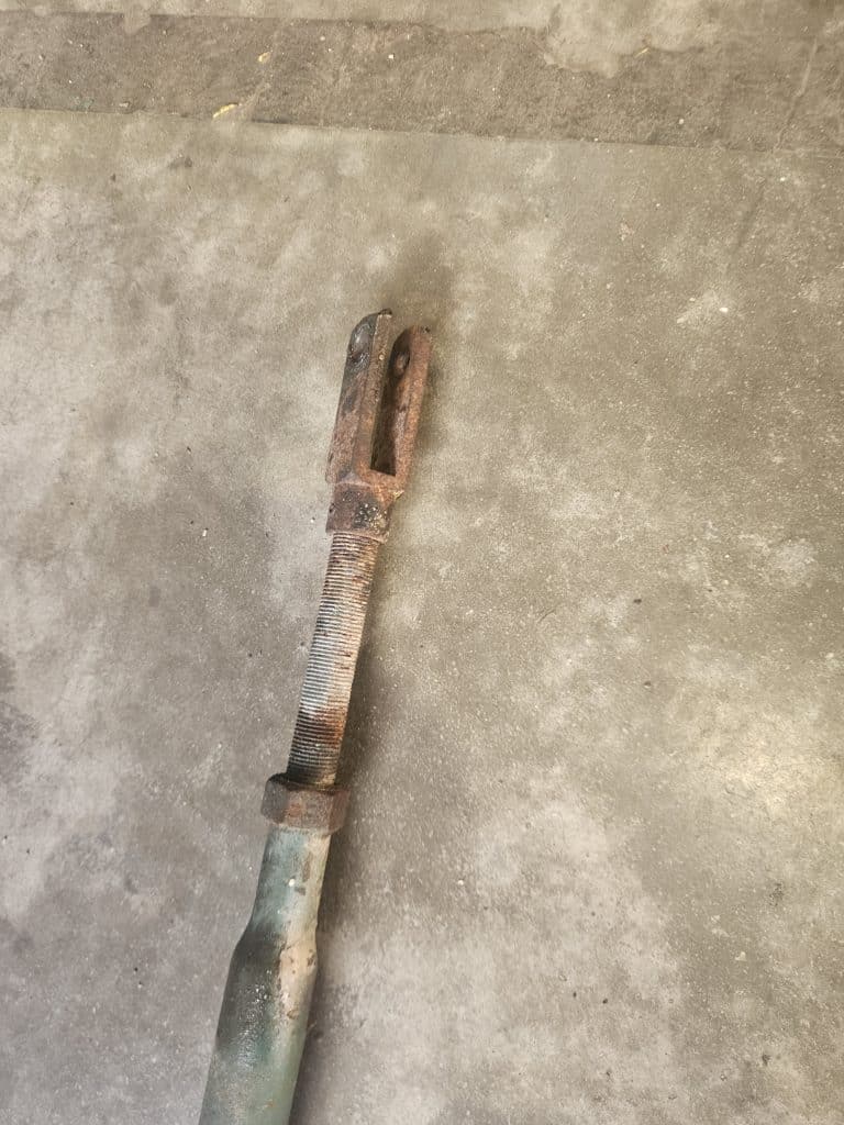 Barre de direction Volvo Penta pour platine bimoteur