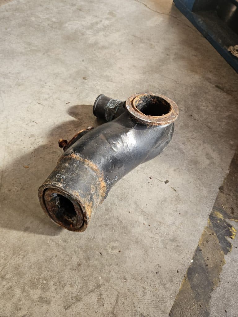 Coude échappement Mercruiser 4.2L diesel d’occasion