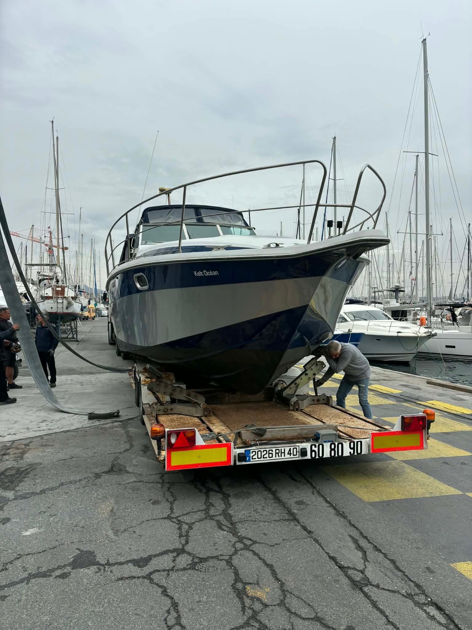 Coque bateau Kelt Ocean 1010 sans moteur