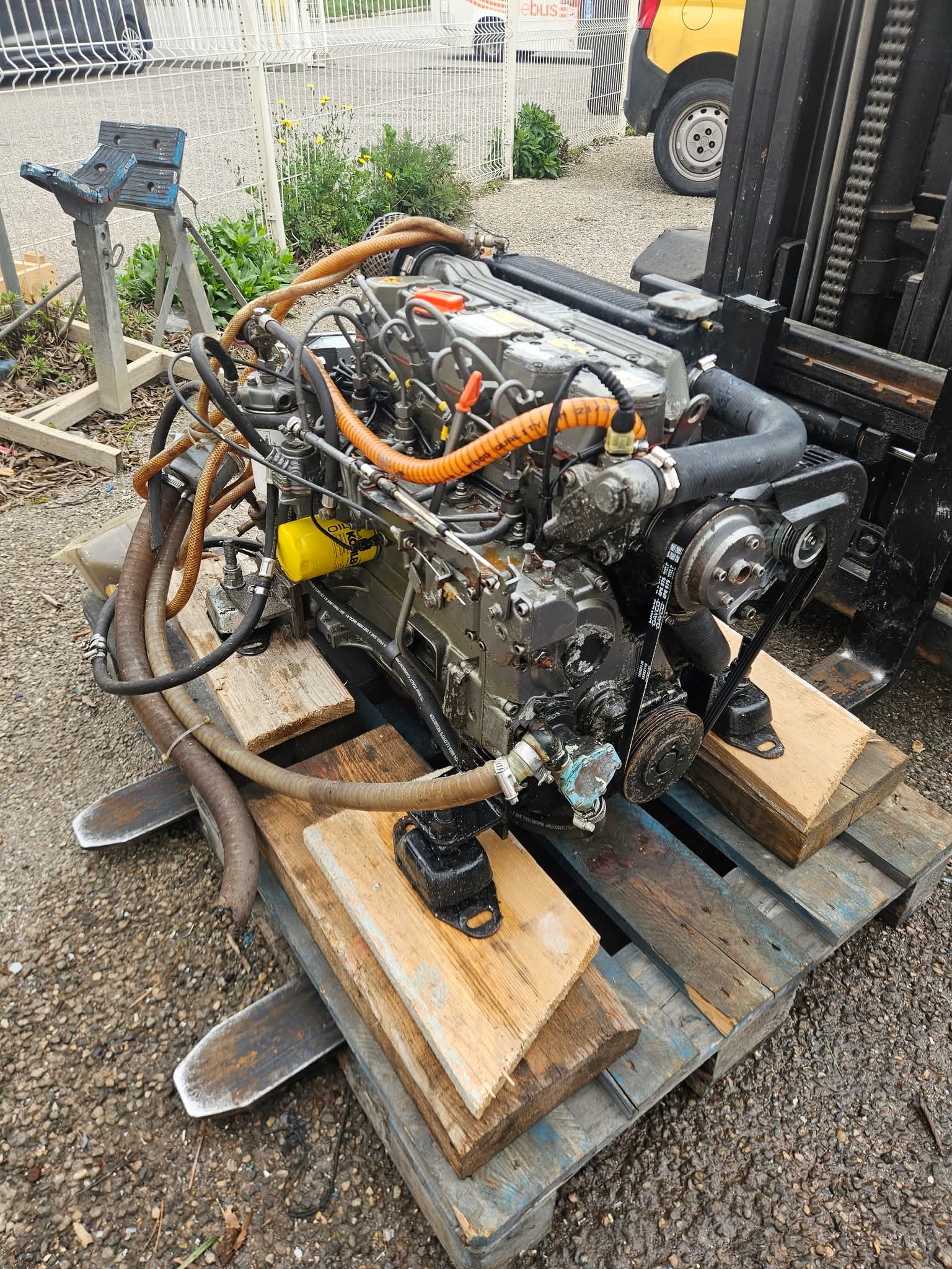 Moteur Lombardini LDW2204 60 cv avec inverseur