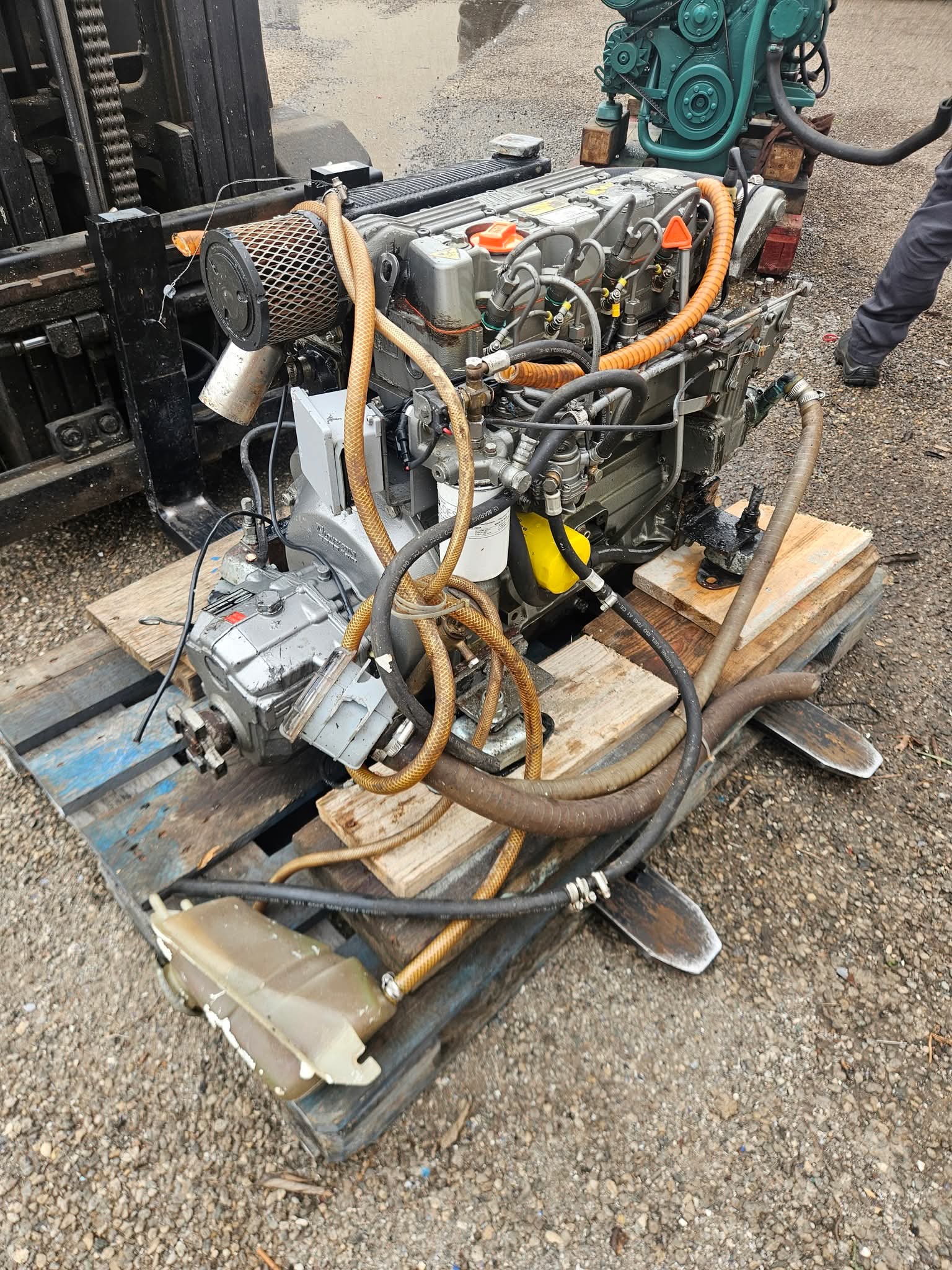 Moteur Lombardini LDW2204 60 cv avec inverseur