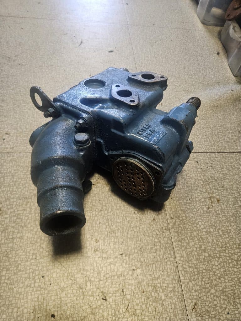 Échangeur Nanni Diesel N2.14 avec coude échappement
