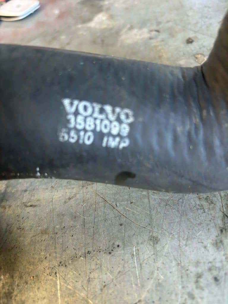 Durite Volvo Penta 3581099 refroidissement moteur