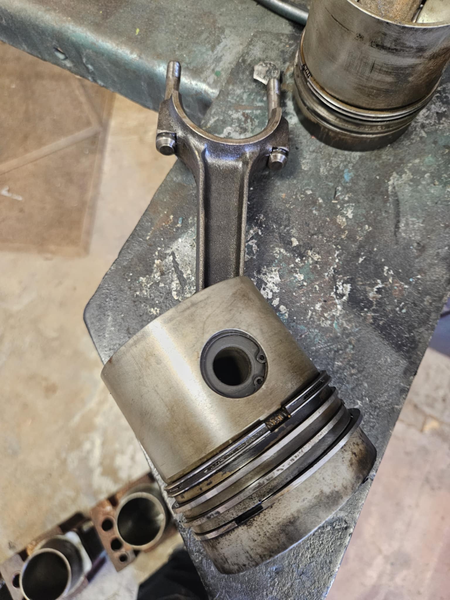 Piston et bielle MD17 Volvo Penta