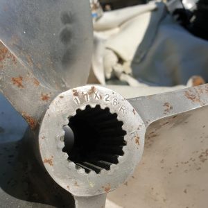 Hélice couteau 17x26