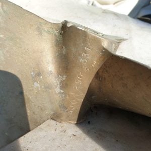 Hélice bronze diamètre 25