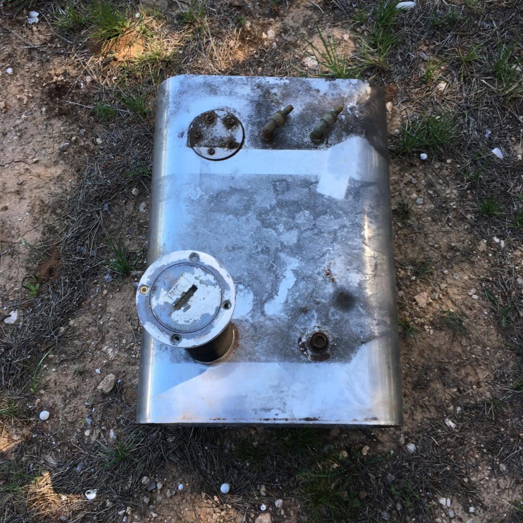 réservoir inox gazole