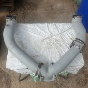 Corne d'échappement Volvo penta V8 et V6