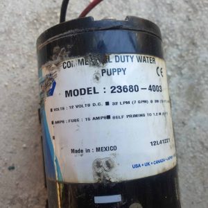 Pompe à eau douce pour douche