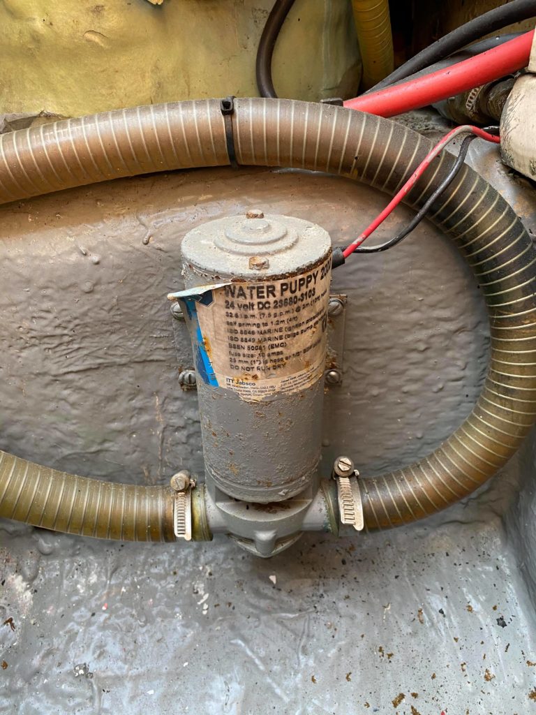 Pompe de cale 24V pièce détachée
