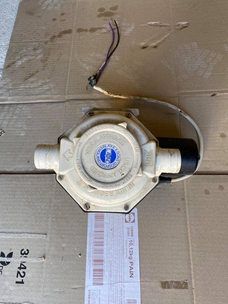 Pompe électrique lavac 12V pièce détachée