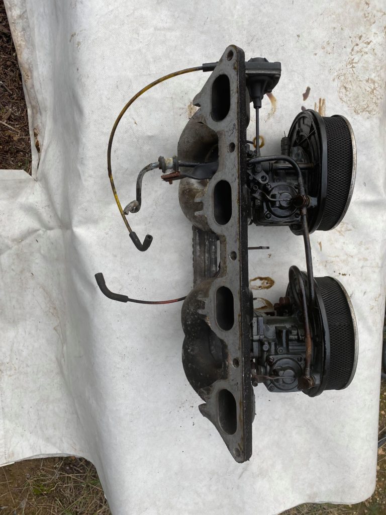 Pipe d'admission avec carburateur Aq171 Volvo Penta