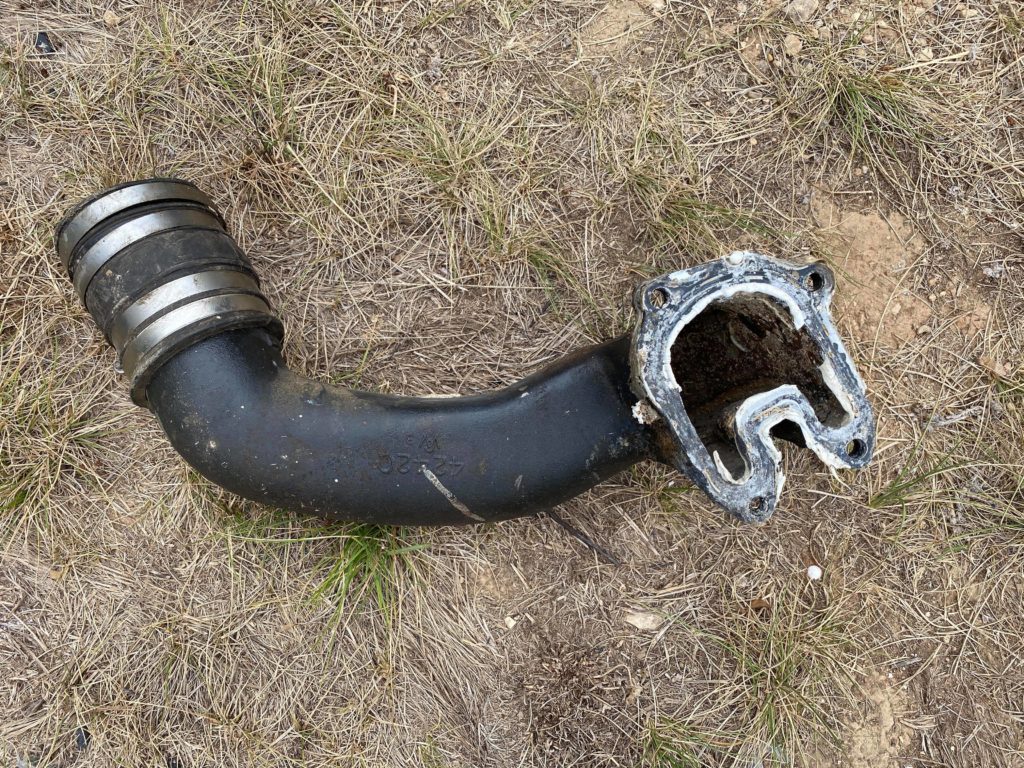 Corne d'échappement Mercruiser 3L