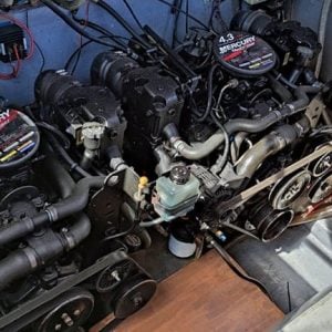 Motore Mercruiser V4.3 MCM da 6 litri