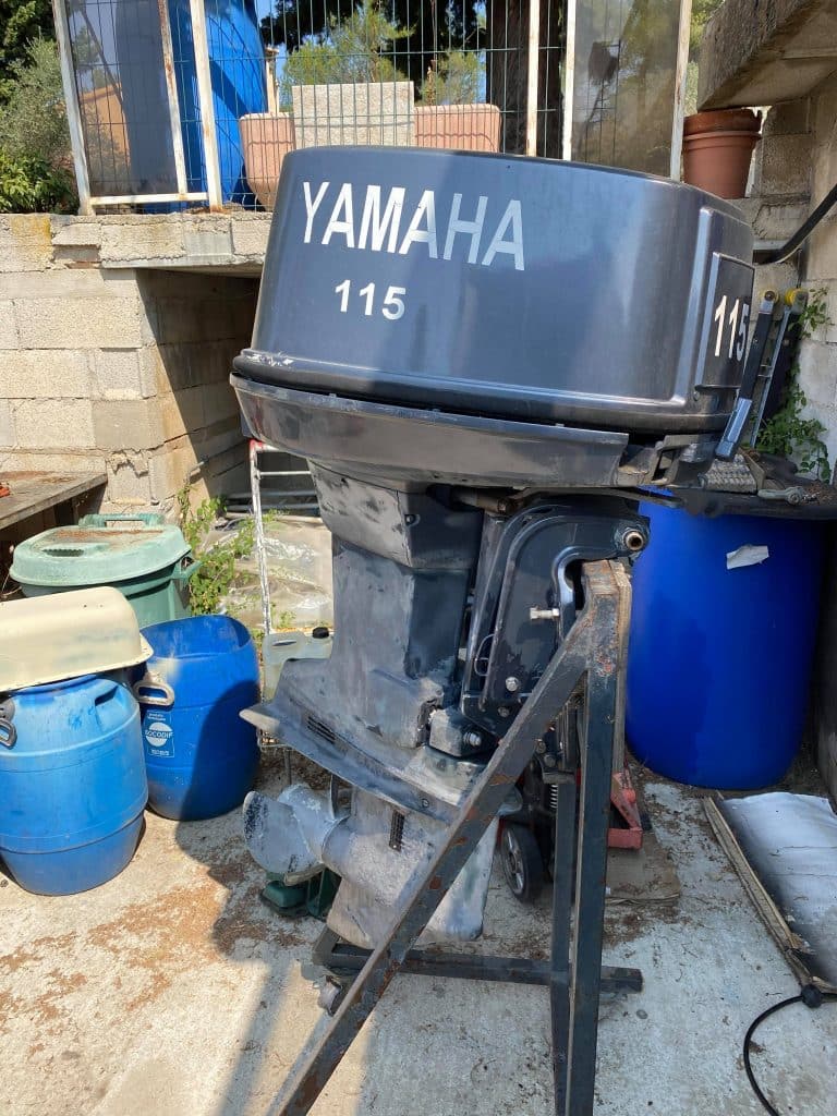 Moteur Yamaha 115cv 2 temps