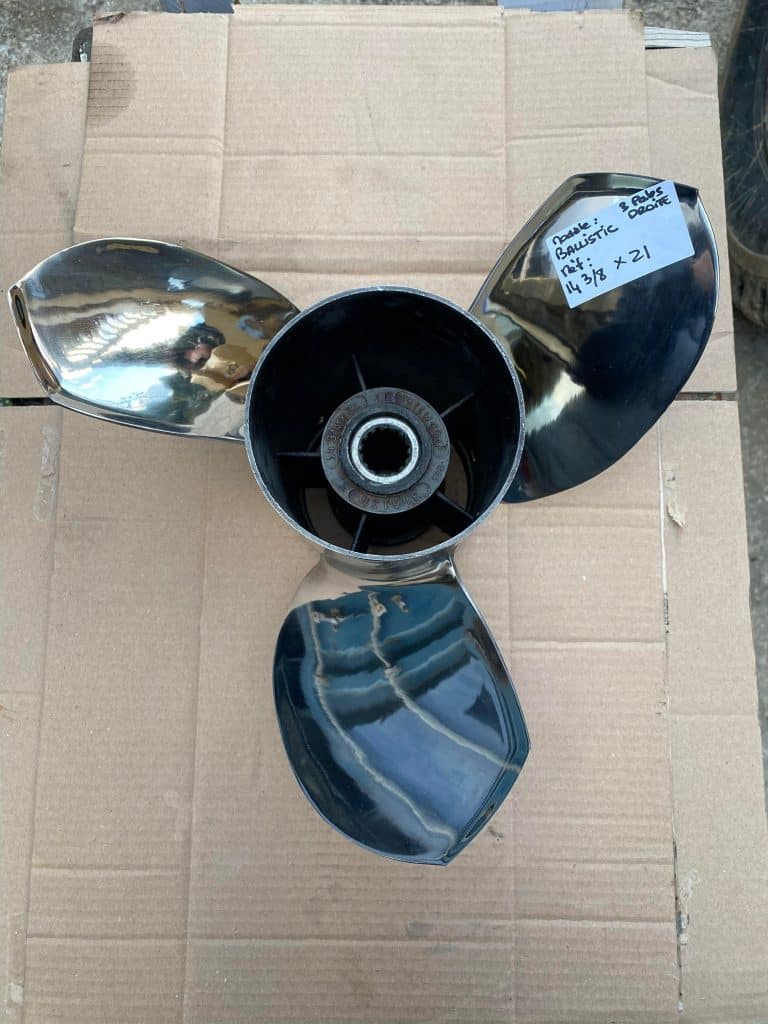 Hélice balistic 345134 Michigan inox 14 3/8x21