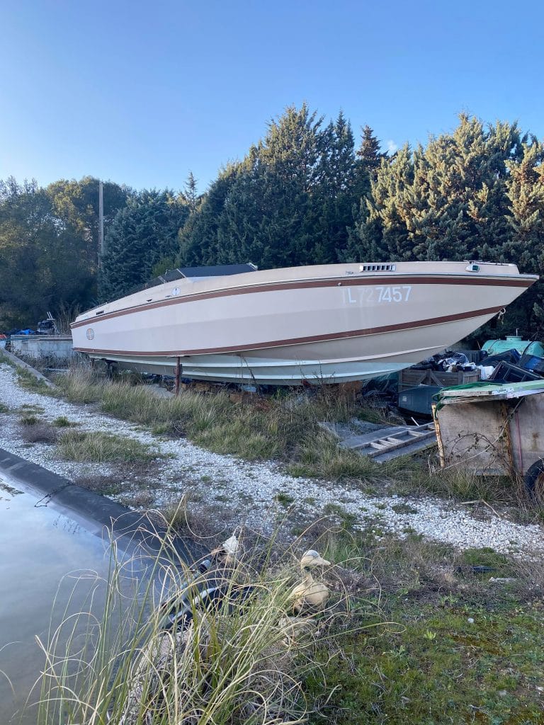 Casse marine Bateau Cigarette 35