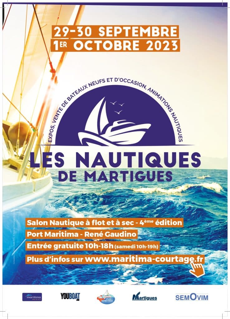 Les nautiques de Martigues 2023 avec Casse marine enlèvement