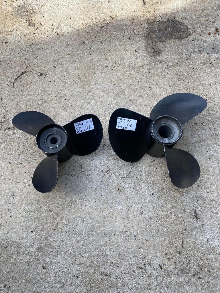 Hélice aluminium B6 Volvo Penta
