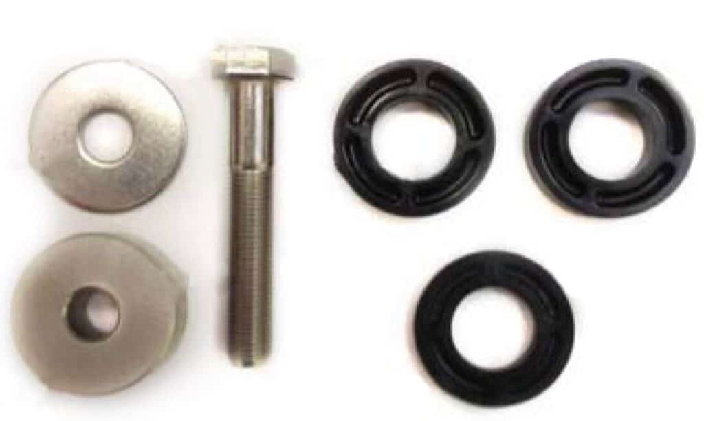 Kit entretoise pour fixation vérin 