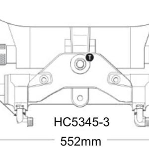 Vérin hydraulique bateau hors bord
