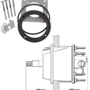 Kit encastrement pour pompe Seastar Standard