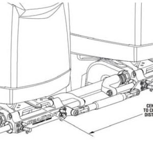 Kit de montage 2 moteurs 2 vérin