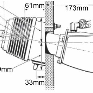 Pompe hydraulique Seastar Sport Tilt à soufflet