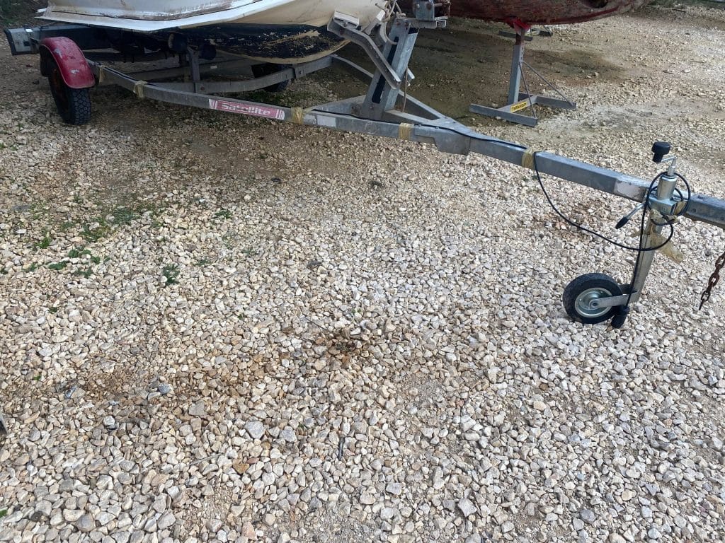 Remorque bateau Satellite occasion 1 essieu