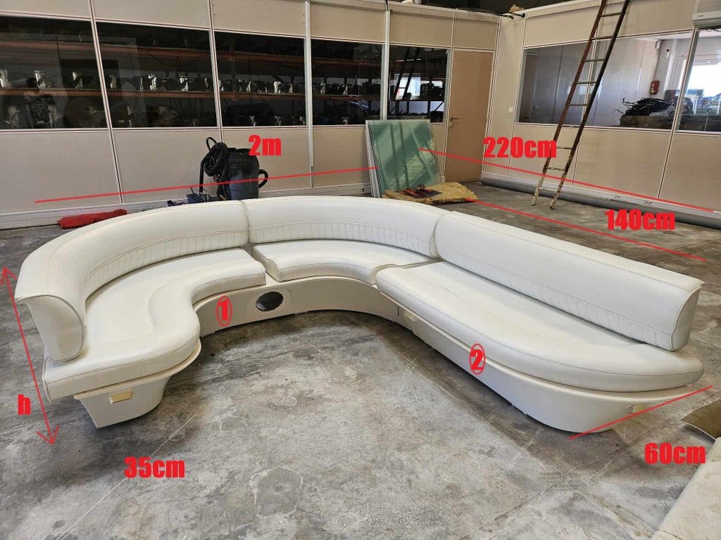 Bain de soleil bateau Cruiser Yacht