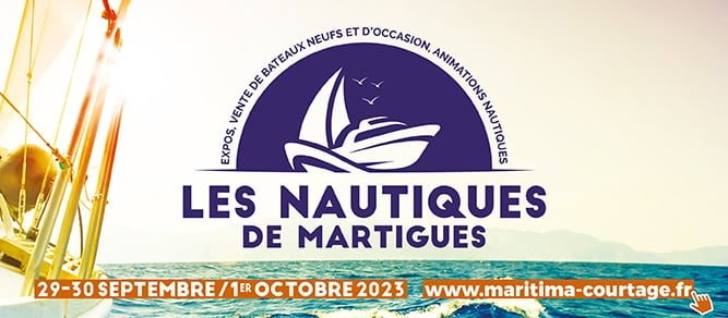 Les nautiques de Martigues 2023 met Casse marine enlèvement