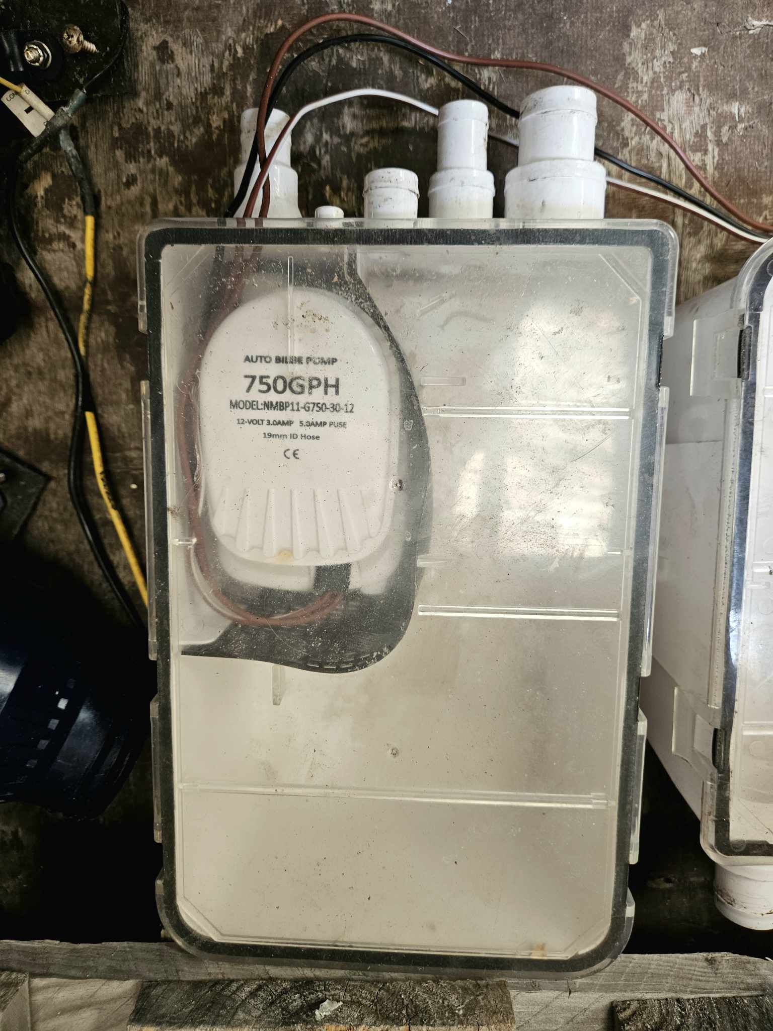 Pompe à eau de cale 750GPH 12V