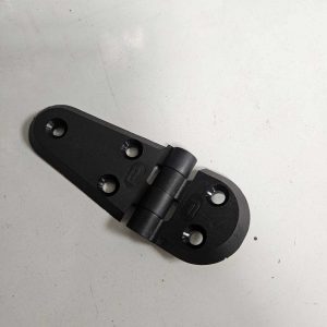 Charnière Inox noire 110x40mm