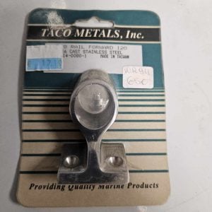 Montant avant de main courante 120° 