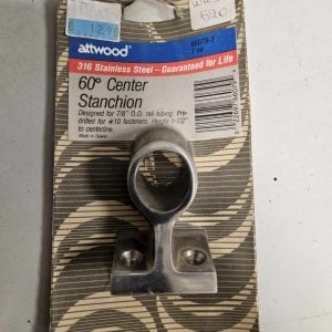 Montant central de main courante 60°